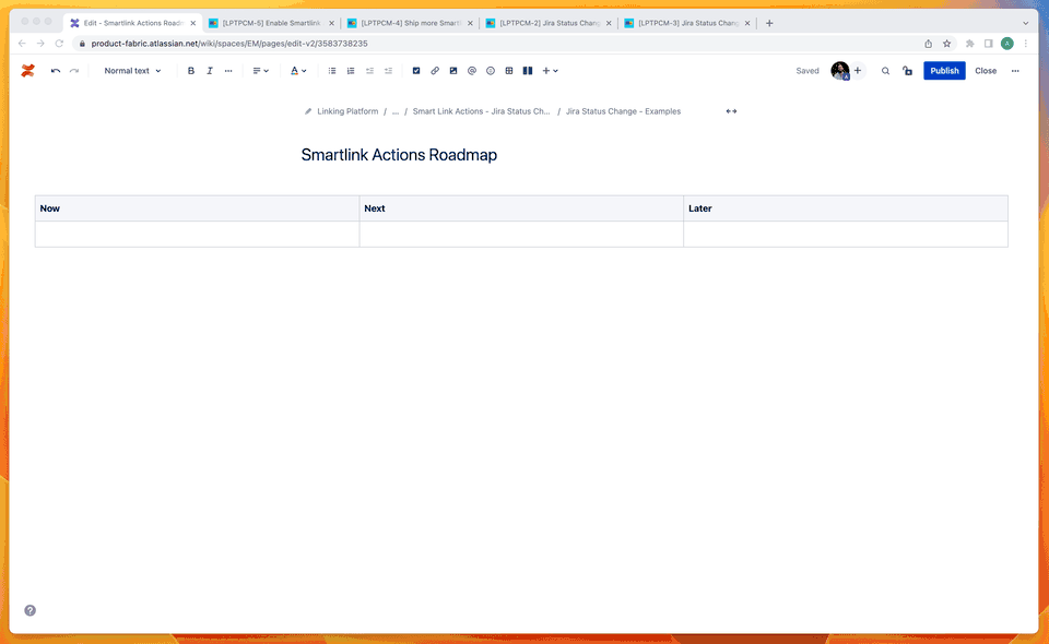 Transition your Jira issues directly from smart li... Atlassian Community