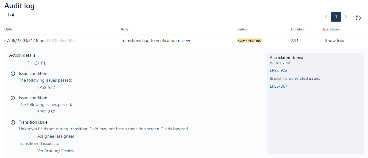 "Assignee" field not recognized by automation