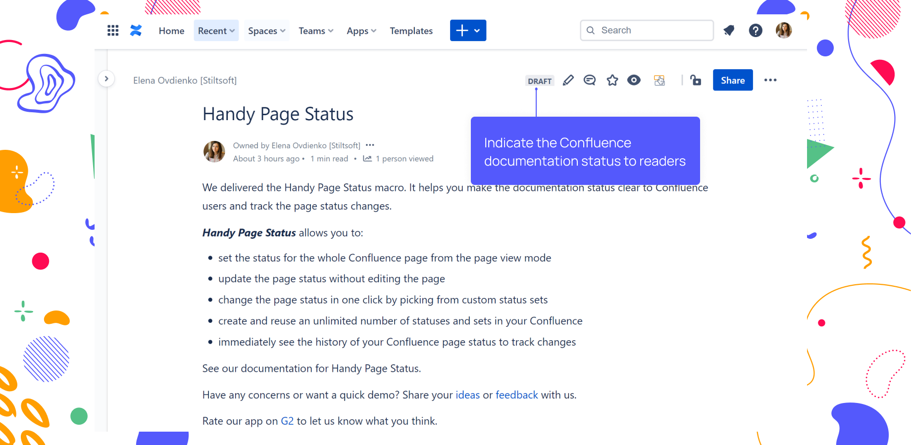 Page Status in Confluence Cloud: from Basics to Ad... - Atlassian Community