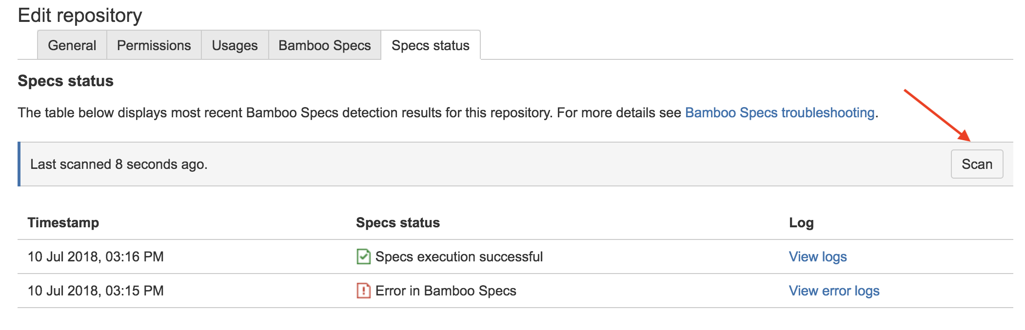 Solved Bamboo Specs SharedCredentials