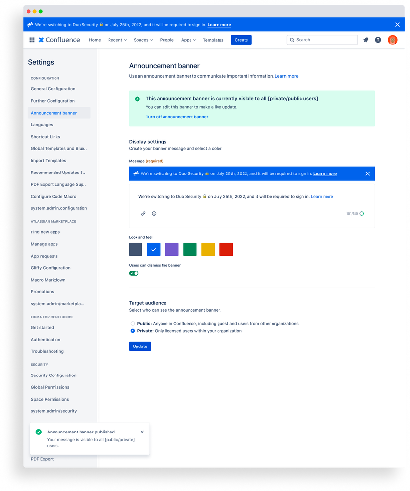 Calling all admins 📣 this announcement (banner) Atlassian Community