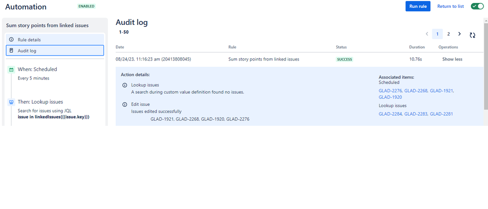 Sum story points from linked issues - Audit log.png