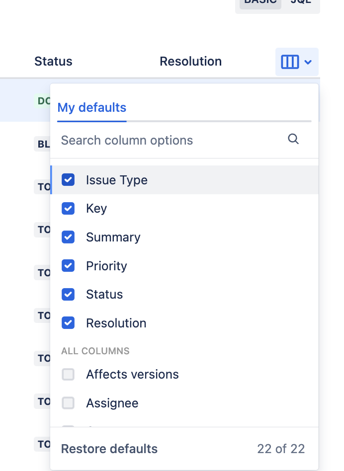How to control export to CSV (current fields) fiel...