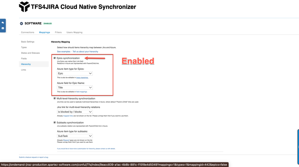 Solved: TFS4JIRA Azure DevOps integration: Can not link st...