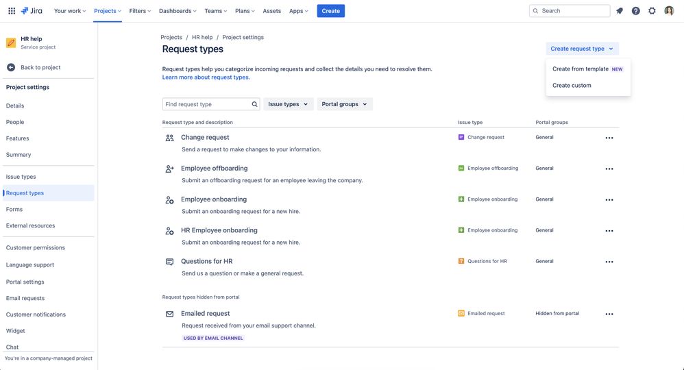 Introducing Request Type And Workflow Templates In Jira Service Management!