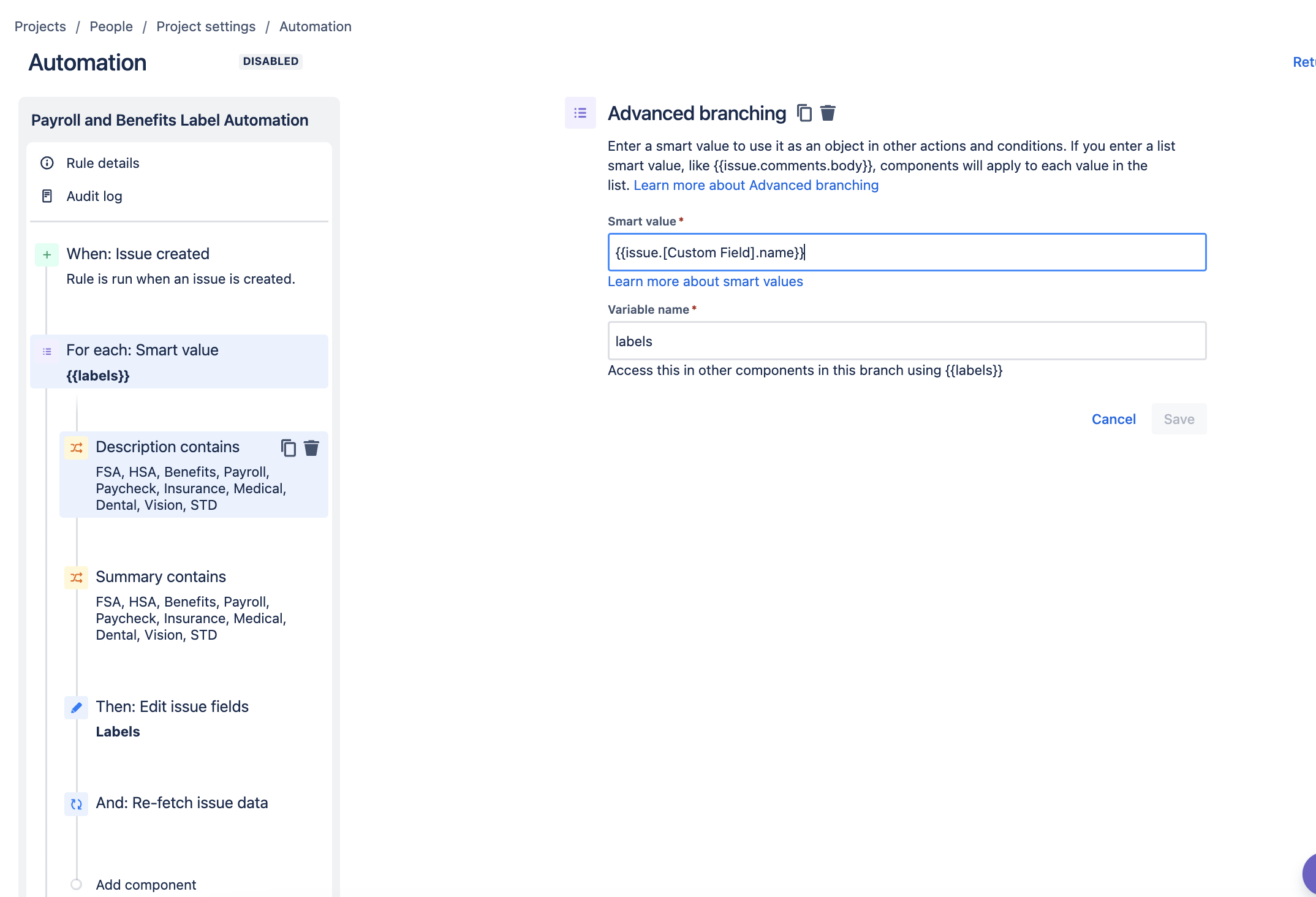 Jira Automation To Add Labels To Incoming Issues B...