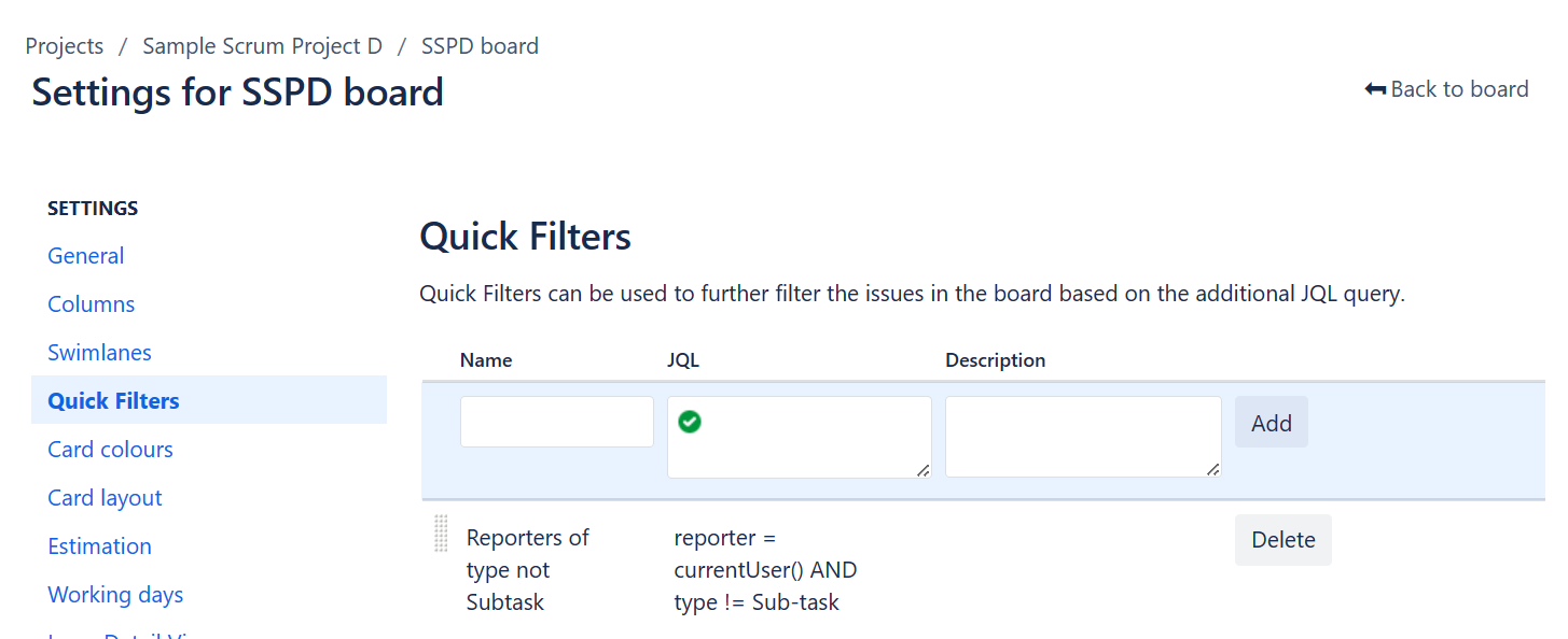 Solved How to filter on current sprint board to see only