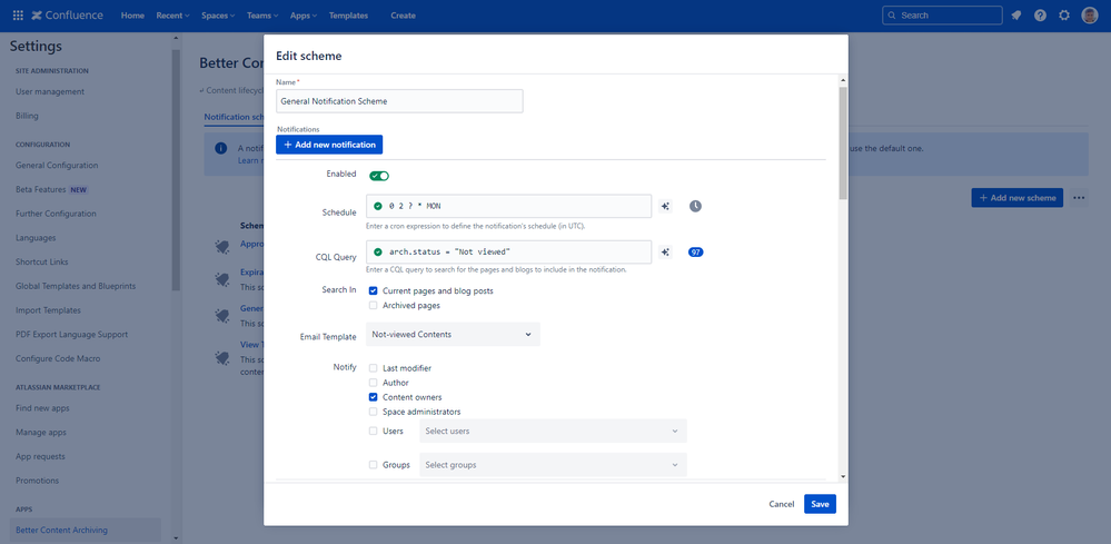 Confluence due date notifications and reminders - Atlassian Community