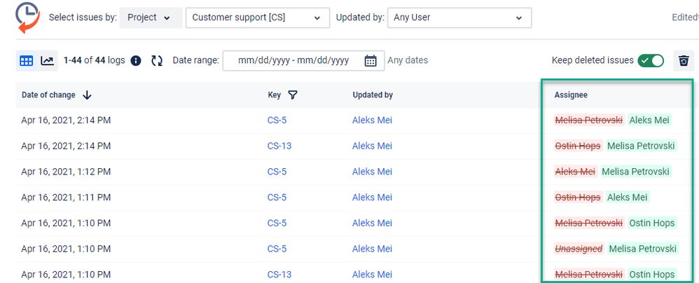 how to see assignee changes in jira.png