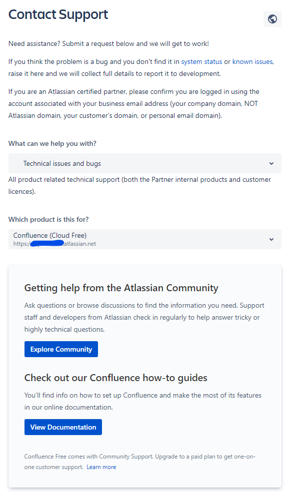 Cannot import space because space with the key alr
