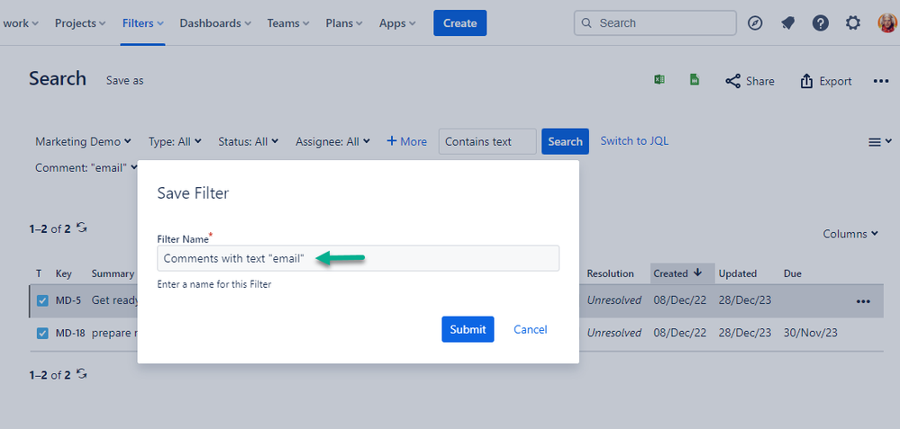 comments in jira filter.png
