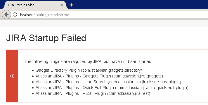 JIRA Startup Failed.png