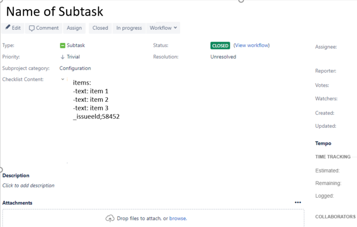 Subtask with checklist example.PNG