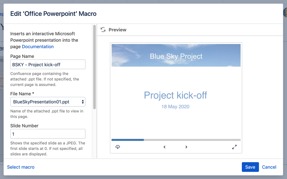 How do I embed a scrollable powerpoint presentatio...