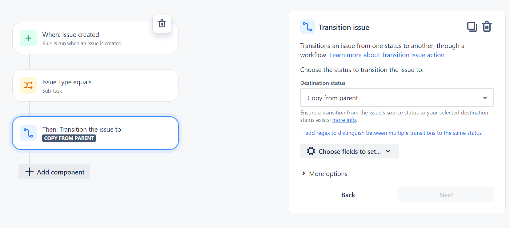 Solved: Automation - New Subtasks get the same parent stat...