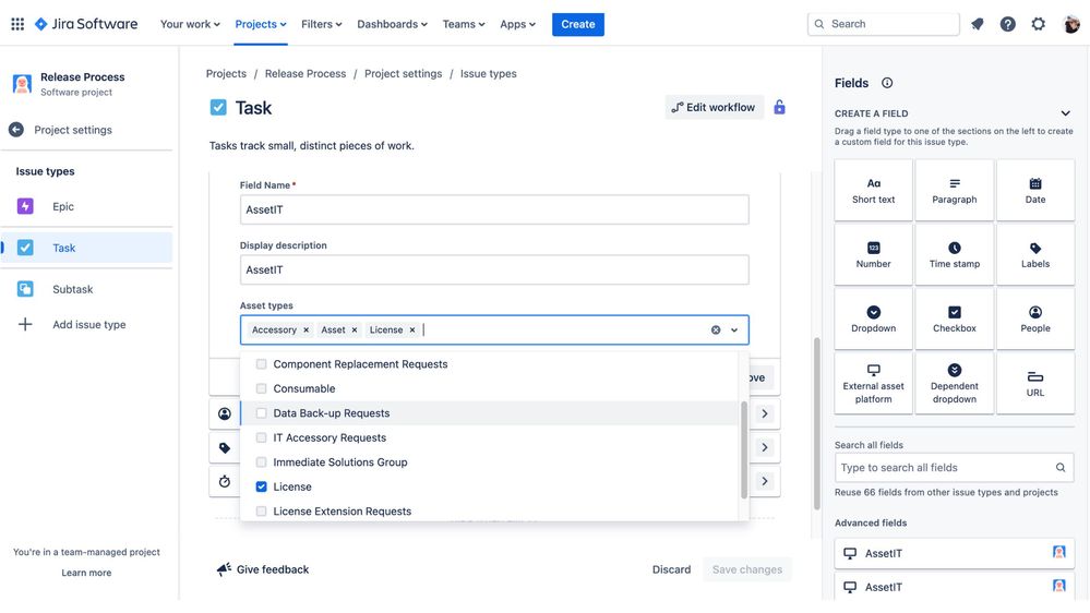 AssetIT supports sorting out data to display in a Jira issue to ensure privacy and flexibility.jpg