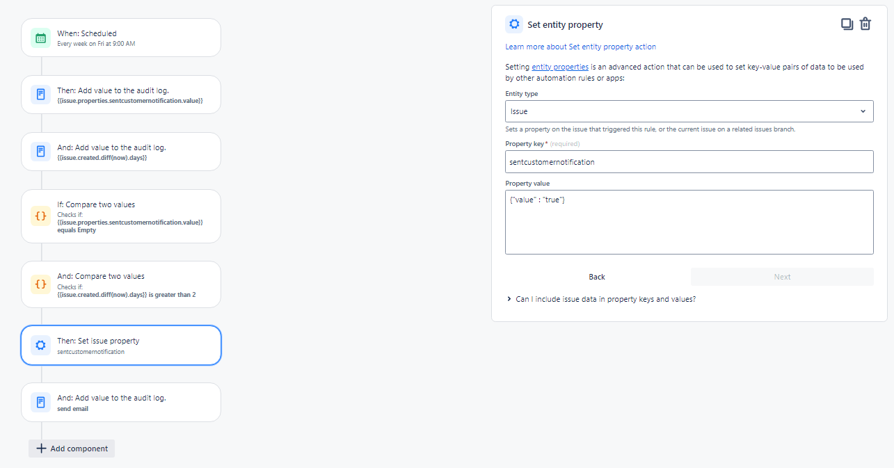 Setting up an Automation to send a reminder email