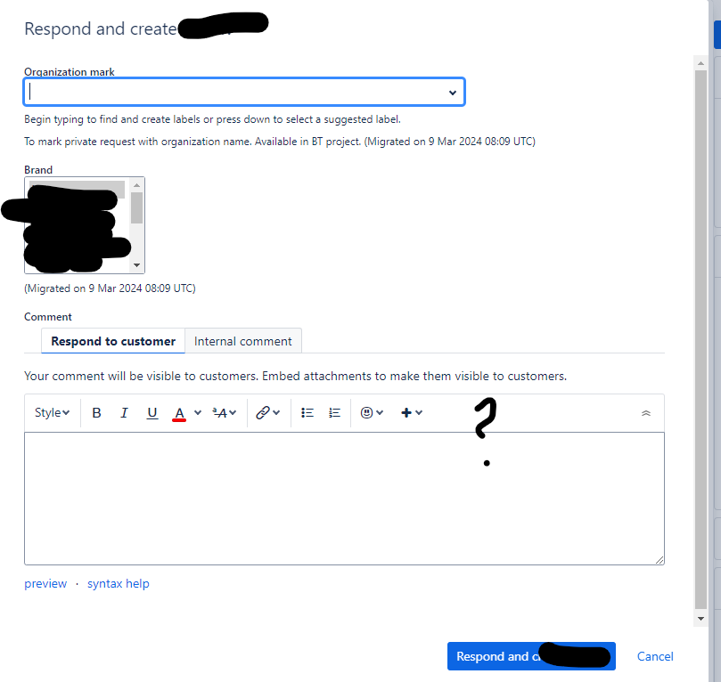 Solved Canned Response button missing from the comment se...