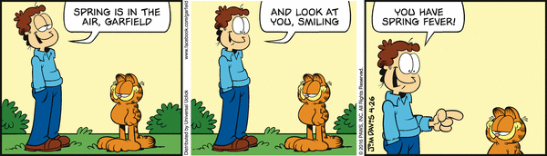 Garfield - Spring Fever.gif