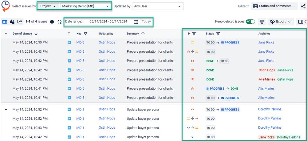 status-assignee-priority change histrory.jpg