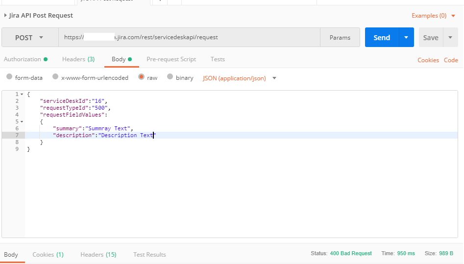 Solved: Jira API 400 Bad Request when creating a ticket on...