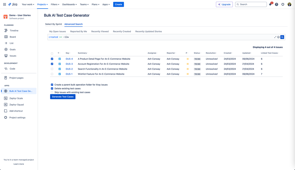 Unveiling Our AI Test Case Generator for Jira with... - Atlassian Community