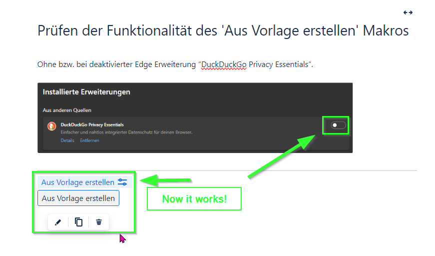 Test erfolgreich - 'Create from template' macro - without Extension 'DuckDuckGo Privacy Essentials'.png