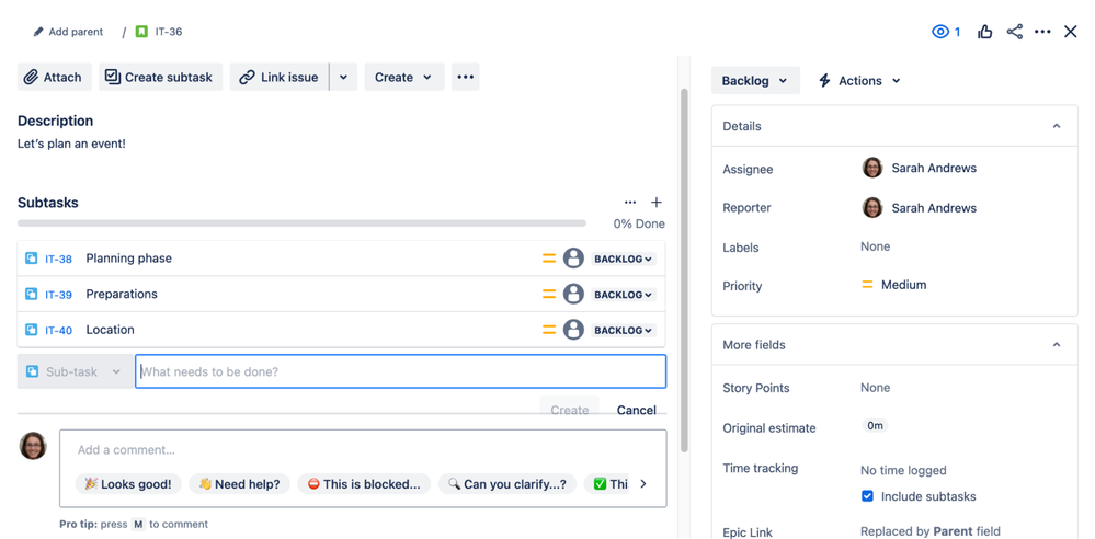 Subtasks in Jira 101: How to Use Them to Streamlin... - Atlassian Community