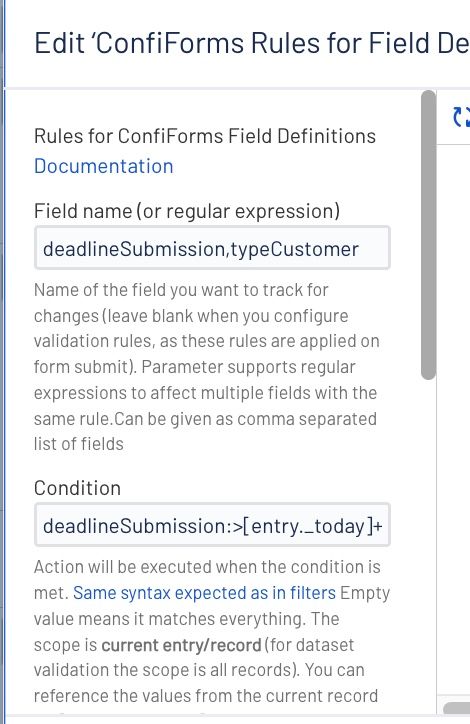 Solved: Confiforms date picker validation to prevent users