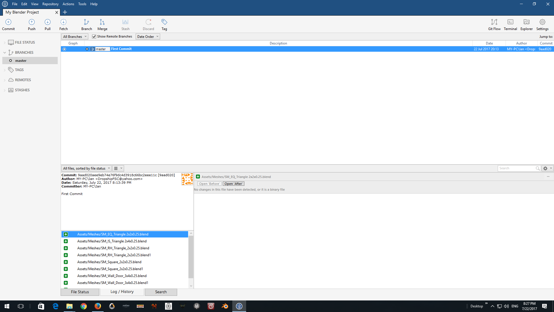 How do I delete unstaged files?