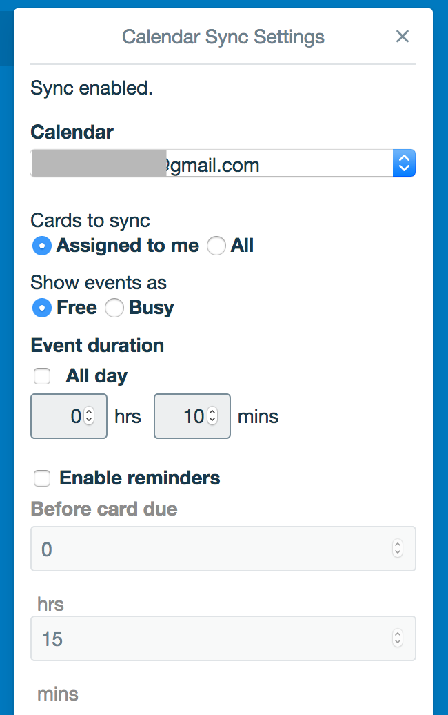 Trelloの更新情報がgoogle Calendarに同期されない Atlassian Community