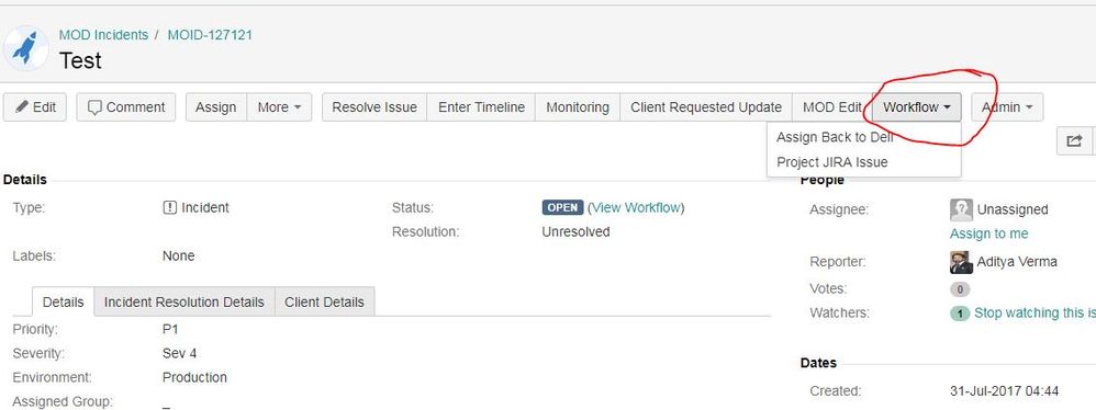 How To Change Name Of Workflow Button That Contain 