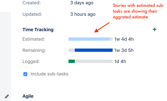 Solved: Backlog shows 0 in &ldquo;Original Time Estimate&rdquo; for st