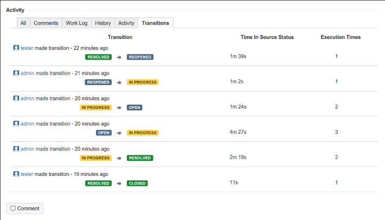 How to get the time between the workflow transitio...