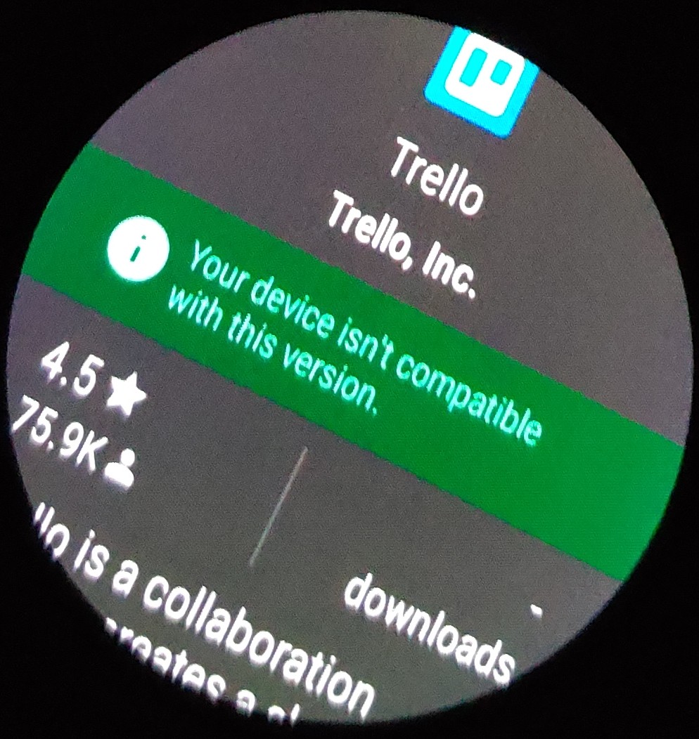 trello wear os