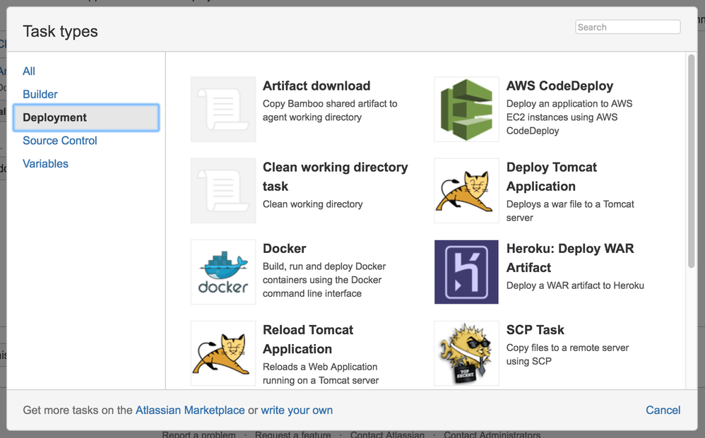 Bamboo から AWS CodeDeploy でデプロイする設定方法 Atlassian Community