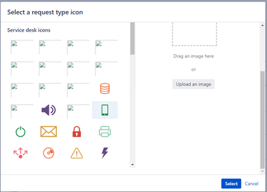 Solved Where Are The Service Desk Default Issue Icons Loc