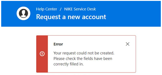 Error message 'Request a new account'.PNG