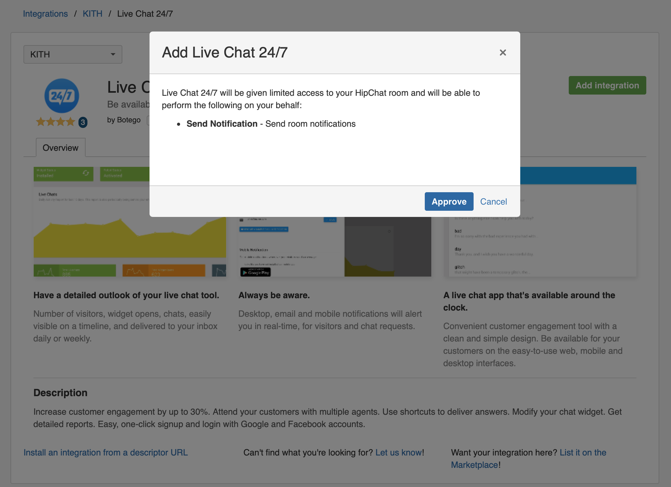 Live chat 24 7 app