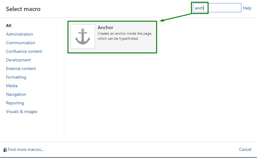 Solved Insert an Anchor