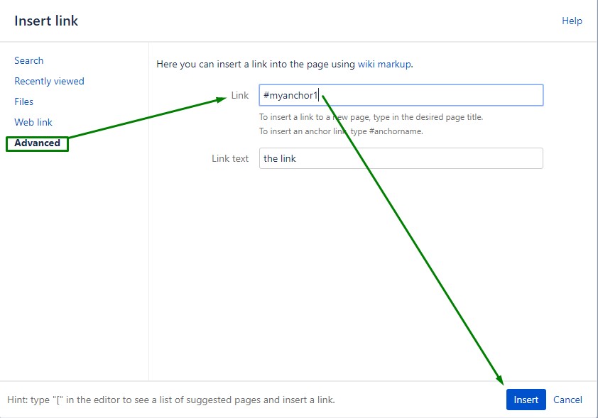 Solved Insert an Anchor