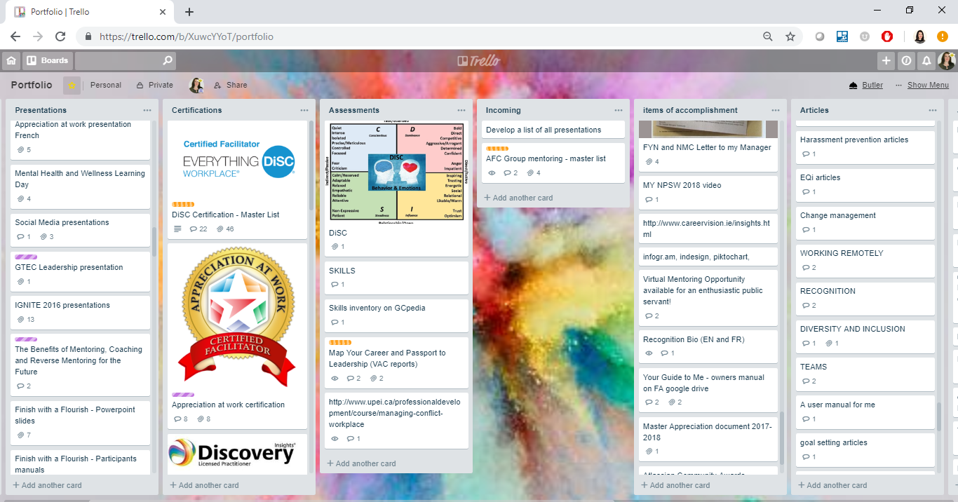 My e-portfolio: using Trello to keep track of skills and ...