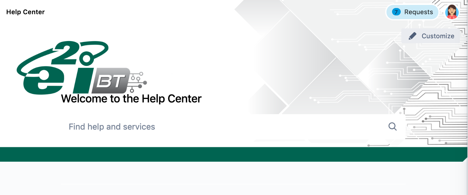 Help Center Banner Size