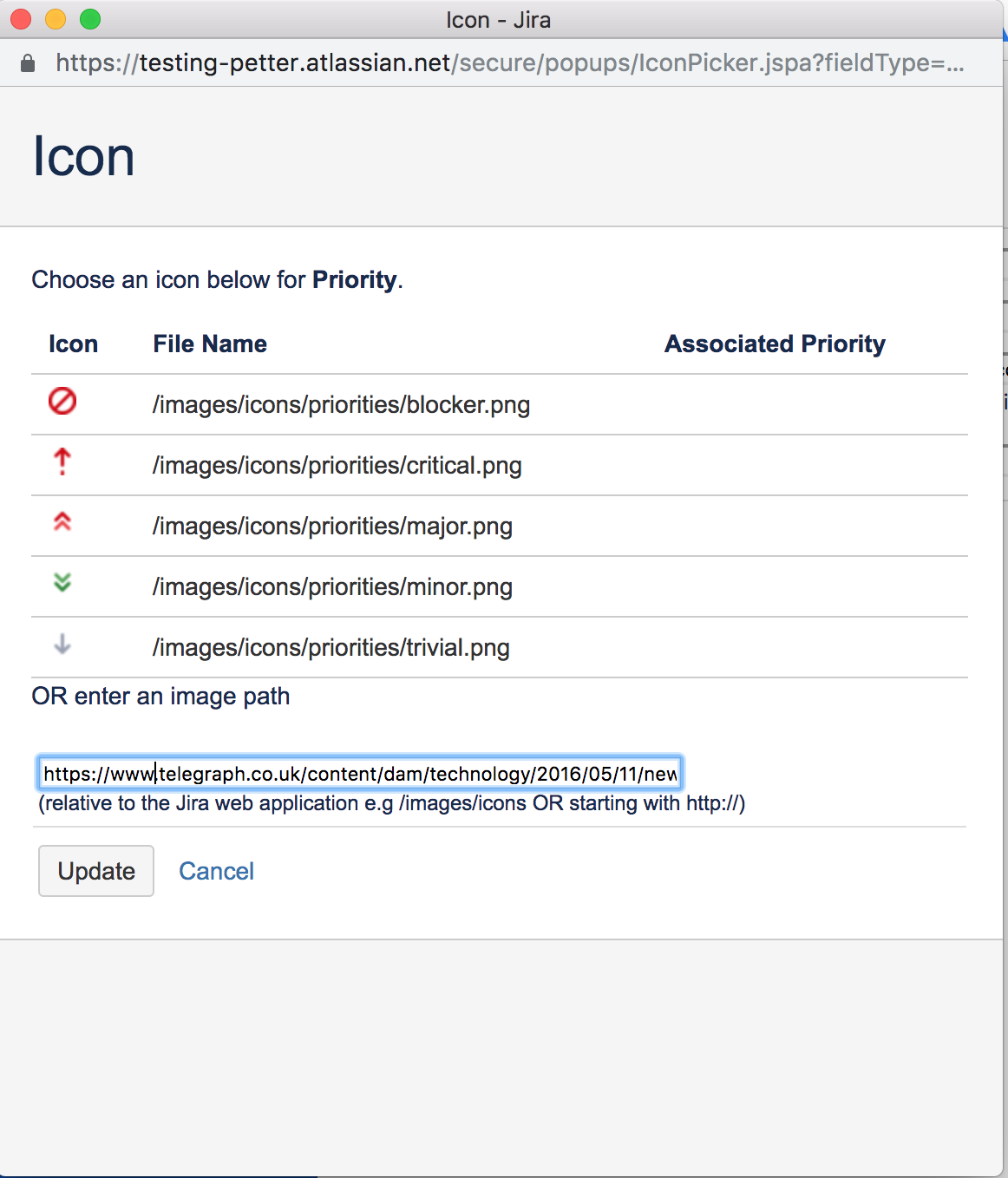 Can I Upload Custom Priority Icons In Jira Cloud