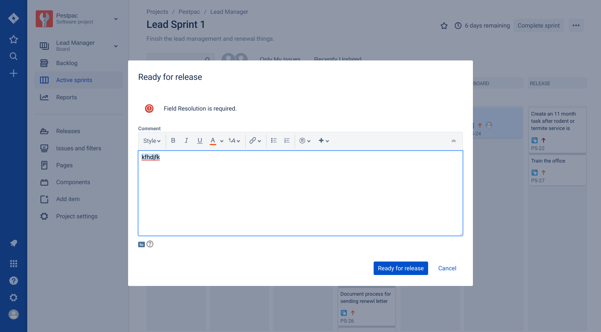 Solved How do I set resolutions on Closed issues I don t