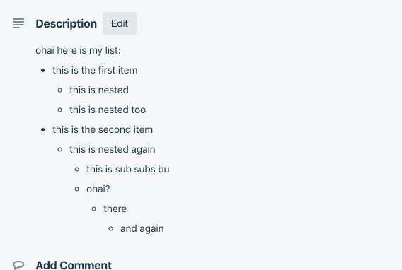 Solved Can I Have Multiple Sub Points Nested In A Bullete