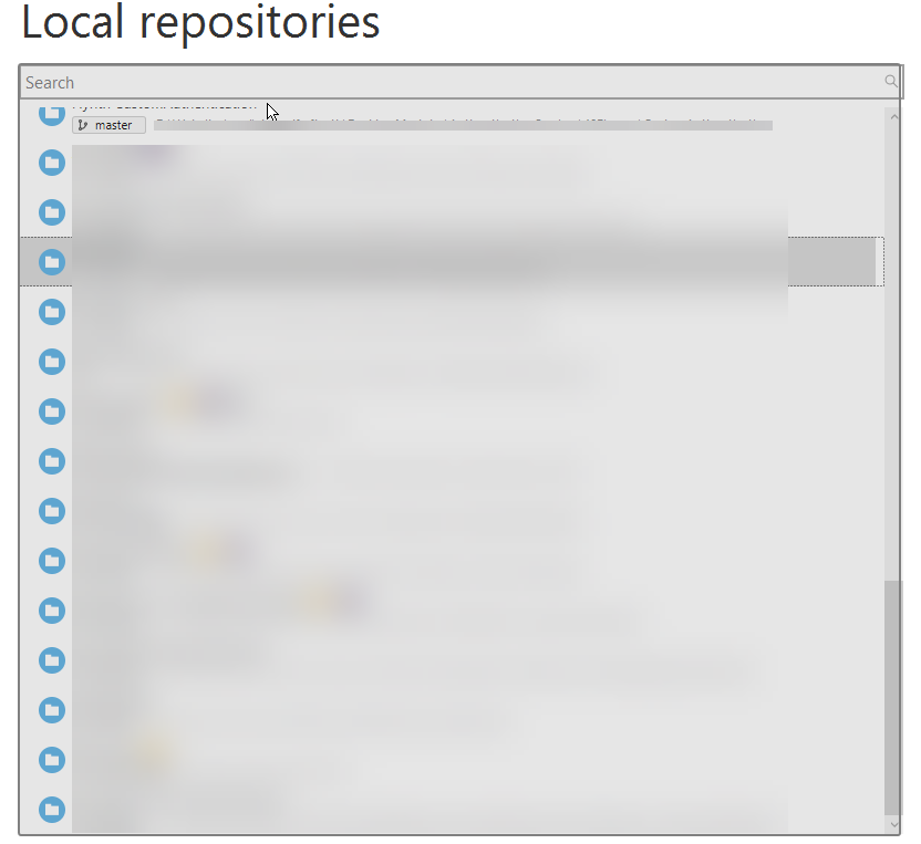 How to manage folders with bookmarks?