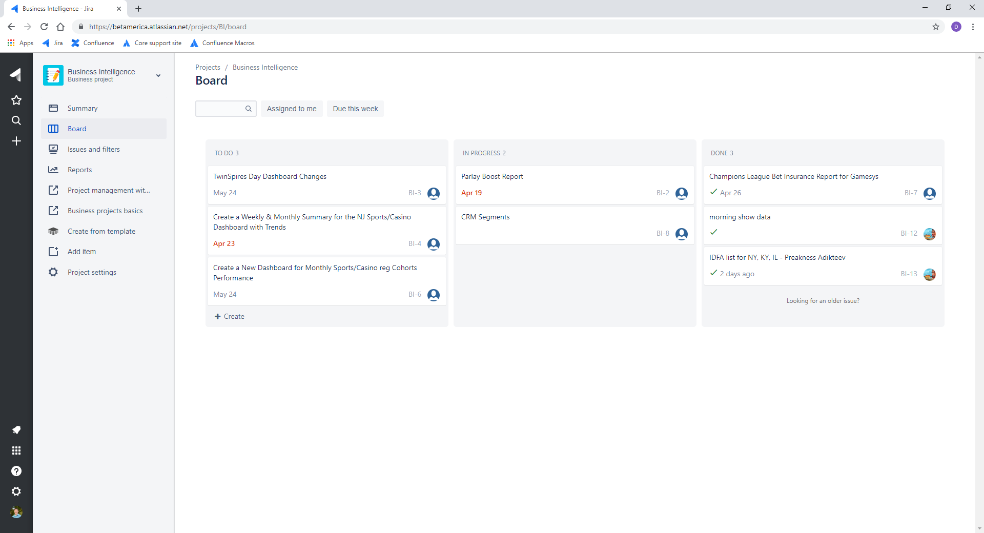 Want to display sub tasks on Jira core board