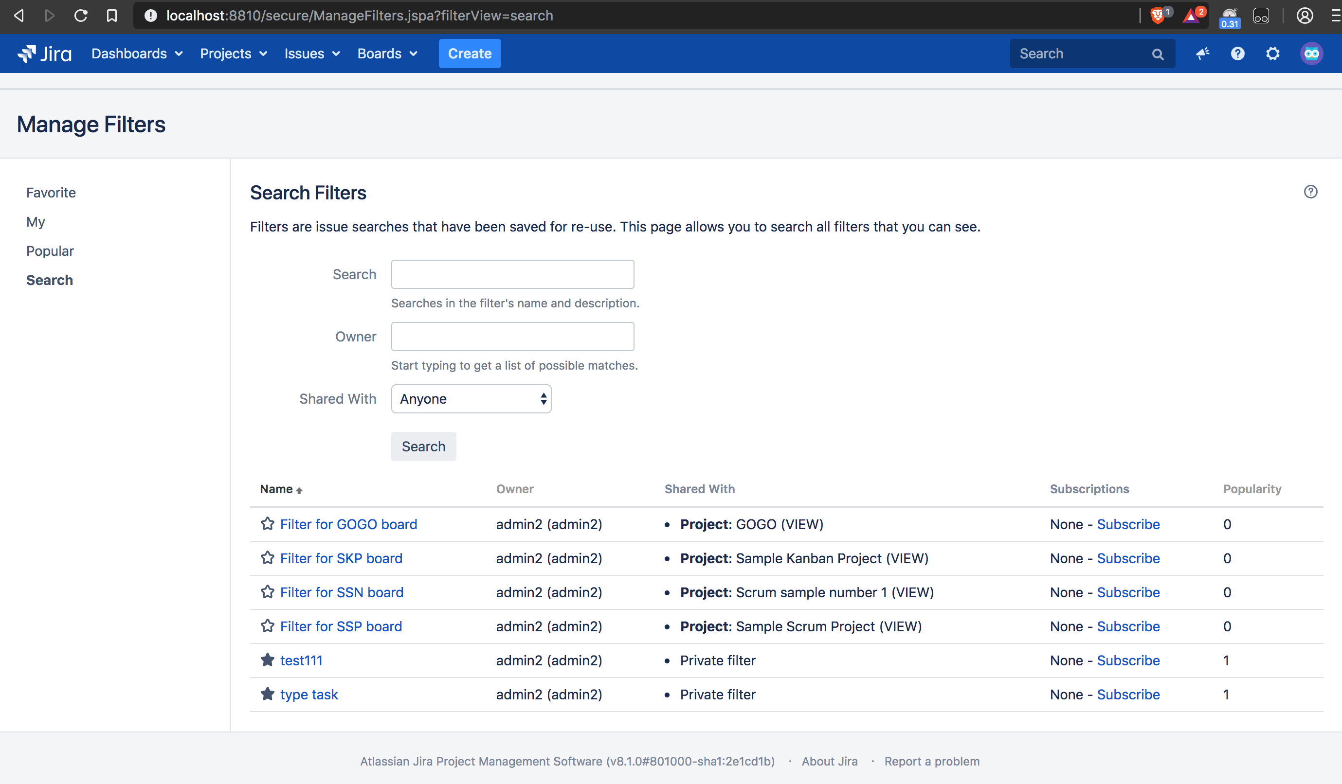 Deactivate daily examn