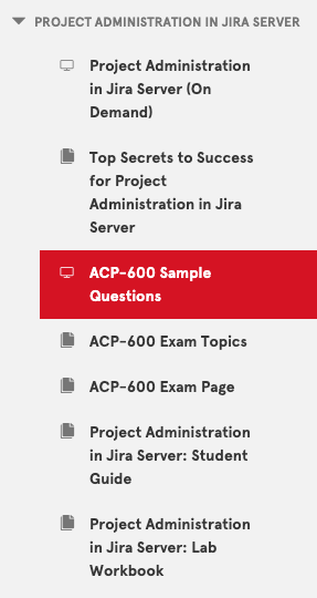 ACP-620 Ausbildungsressourcen